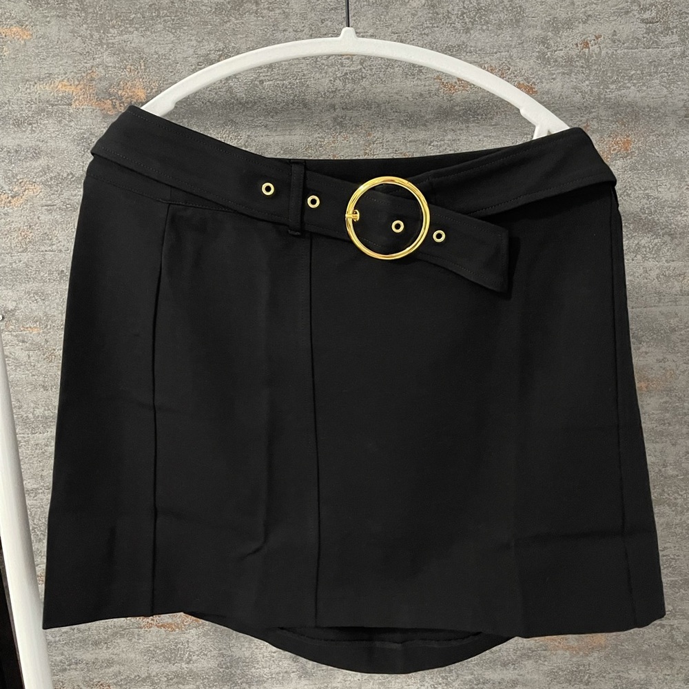 INC wear to work deep black skirt size XXL